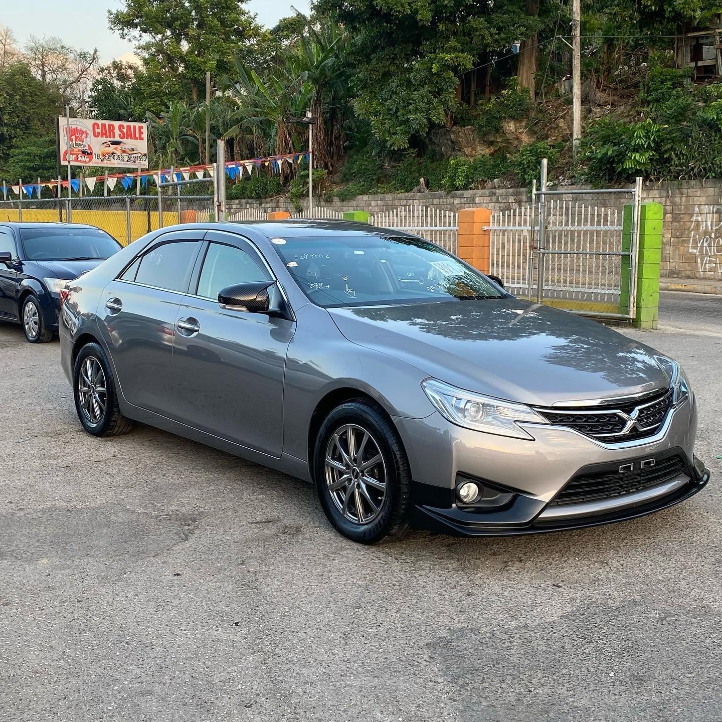 Silver family sedan